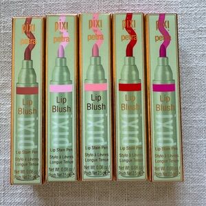 Pixi Lip Blush Set - Red, Pink, Purple